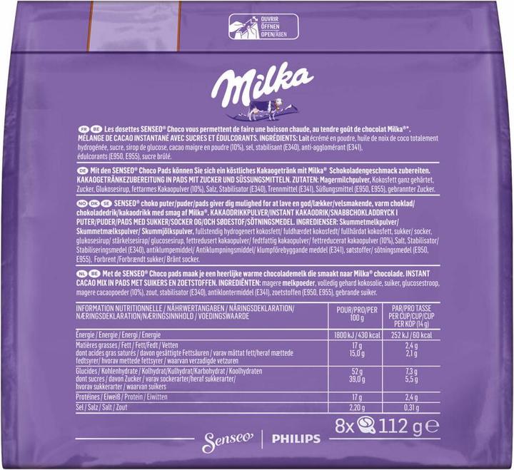 Actual product image Senseo Milka Pads (8 x Port.)
