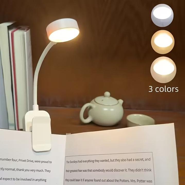 Image du produit Dema Lampe de lecture Lampe de lecture avec 3 modes de couleur