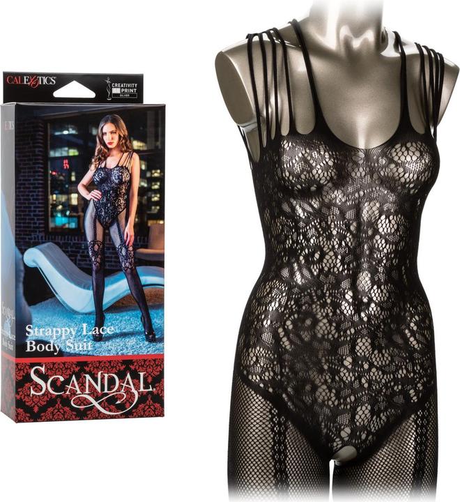 Image du produit CalExotics Scandal® Combinaison de corps en dentelle à volants (S)