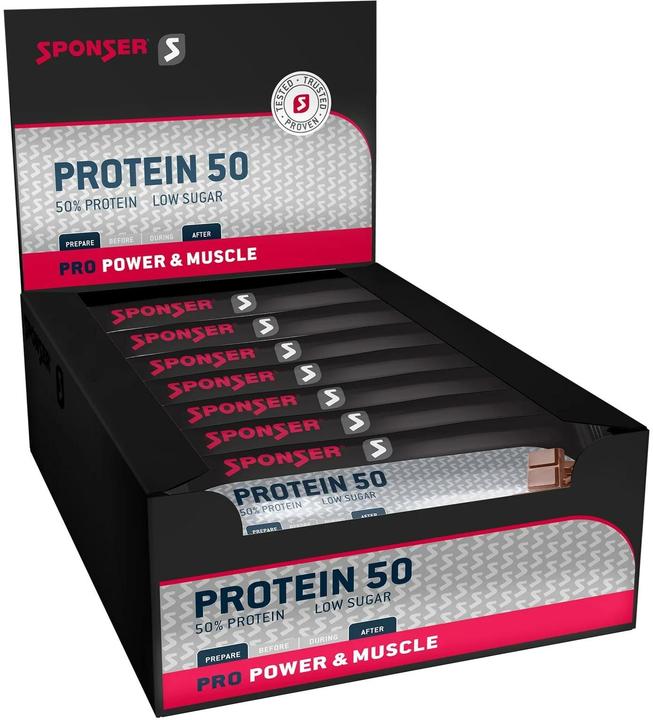 Sponser Protein 50 (1250 g, 25 Stk.)