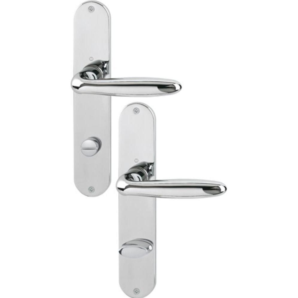 Hoppe, Türgriff + Fenstergriff, Langschildgarnitur Verona M151/302 (Türgriff)