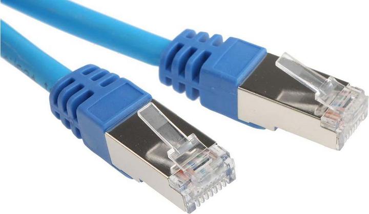 Actual product image RS PRO Patch cord Cat6 FTP LSZH Blue 30m (FTP, CAT6, 30 m)
