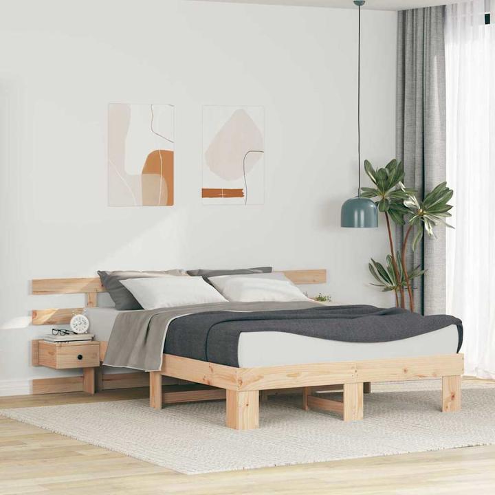 Produktbild vidaXL Plattformbett (160 x 200 cm)