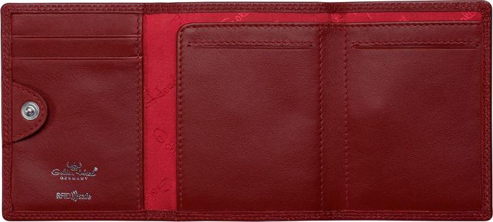 Actual product image Golden Head Polo wallet RFID protection leather 8 cm
