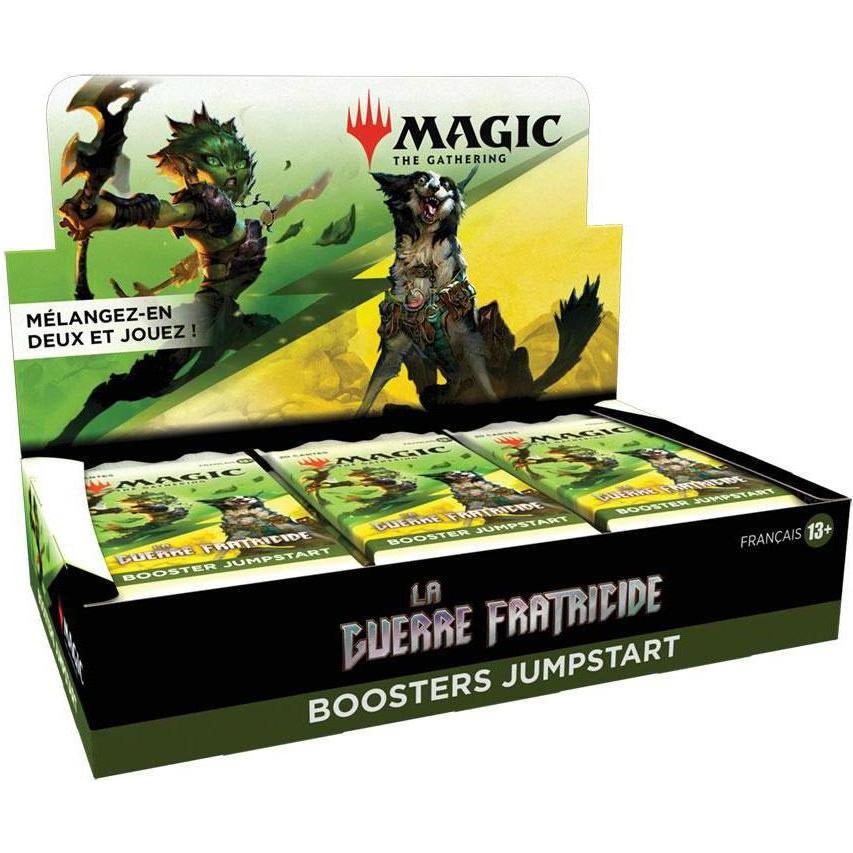 Magic the Gathering La Guerre Fratricide: Jumpstart-Booster Display -FR- (Französisch)