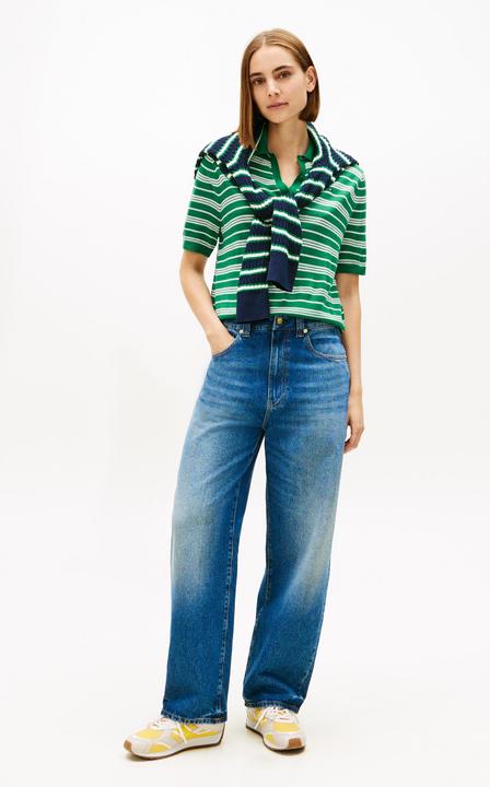 Produktbild Tommy Hilfiger Merino Silk S/S Polo-Nk Sweater (M)