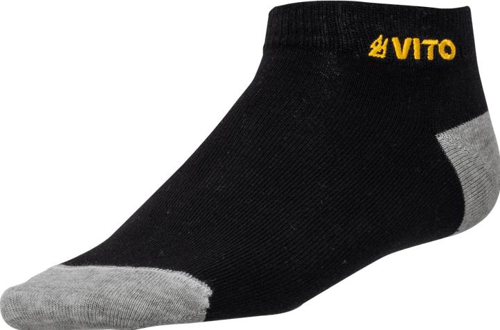 Produktbild VITO 1 PAAR SCHWARZE SOCKEN EVERYDAY FRESH Grosse 43-47 (Einzelpack, 38 - 42, 35 - 37, 43 - 47)