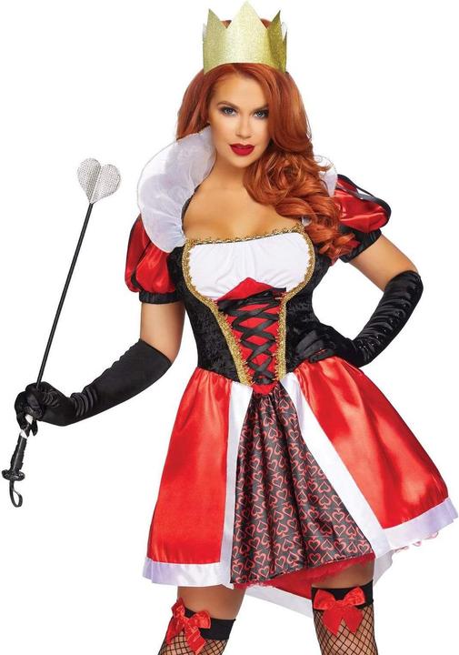 Actual product image Leg Avenue Queen of Hearts (L)