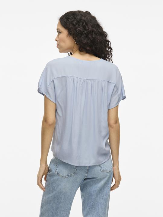 Produktbild Vila V-Ausschnitt Oberteil mit kurzen Ärmeln (34)