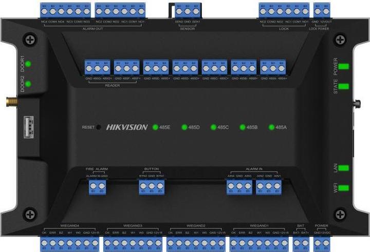 Produktbild Hikvision DS-K2702WX-E1(P) Access Controller - Unterstützt 2 Türen