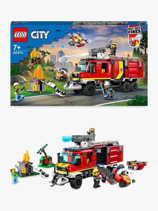 Produktbild LEGO Einsatzleitwagen der Feuerwehr (60374, LEGO City)