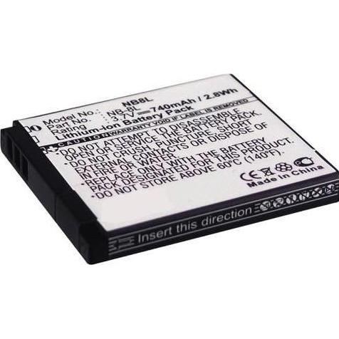 CoreParts Camera Battery for Canon (Akku), Kamera Stromversorgung, Schwarz