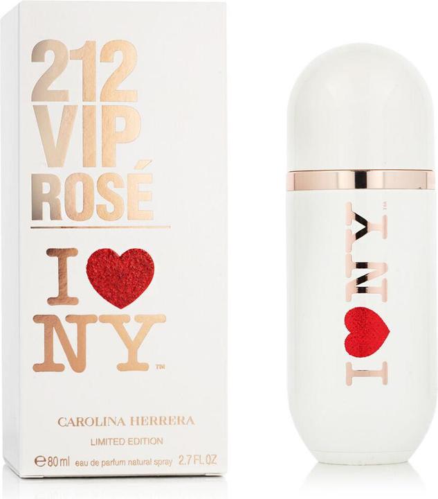 Produktbild Carolina Herrera Ch 212 Vip Rose I Love Ny Eau De Parfum 80ml (Eau de Parfum, 80 ml)