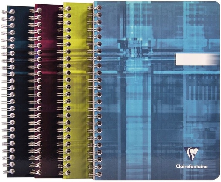 Image du produit Clairefontaine Cahier à spirales (A5, Quadrillé, Couverture souple)