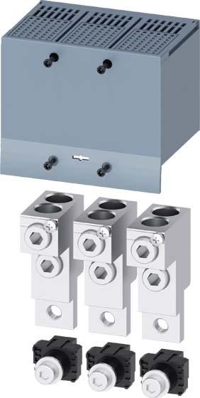 Produktbild Siemens Rundleiter-Anschlussklemme 2 Kabel 3VA9223