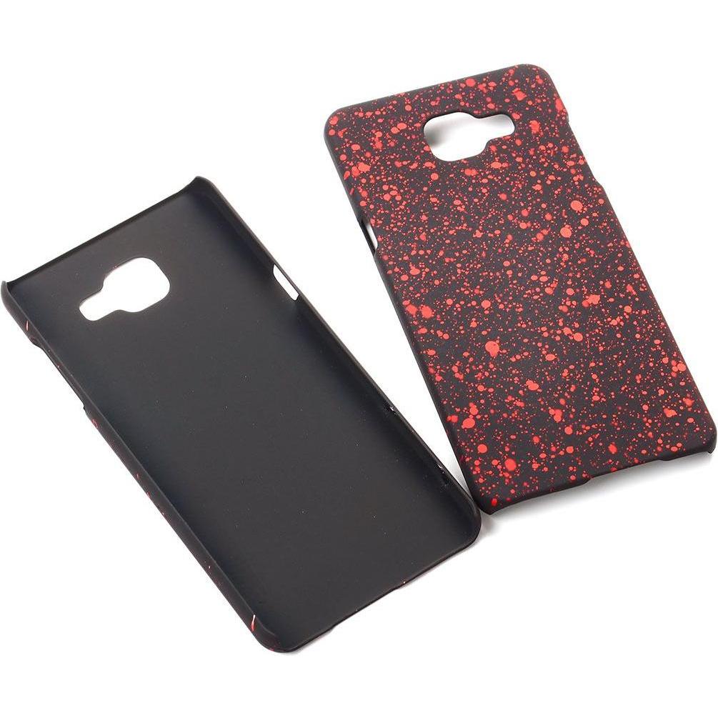 König Design Handy Hülle Schutz Case Bumper Etuis für Samsung Galaxy A5 2016 3D Sterne Rot (Samsung Galaxy A5 (2016)), S...