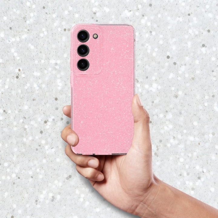 Produktbild OEM Back panel cover CLEAR CASE 2 mm BLINK for SAMSUNG A25 5G pink (Samsung Galaxy A25 5G)