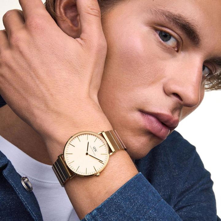 Image du produit Daniel Wellington Classic Piano Link Gold Unitone (40 mm)