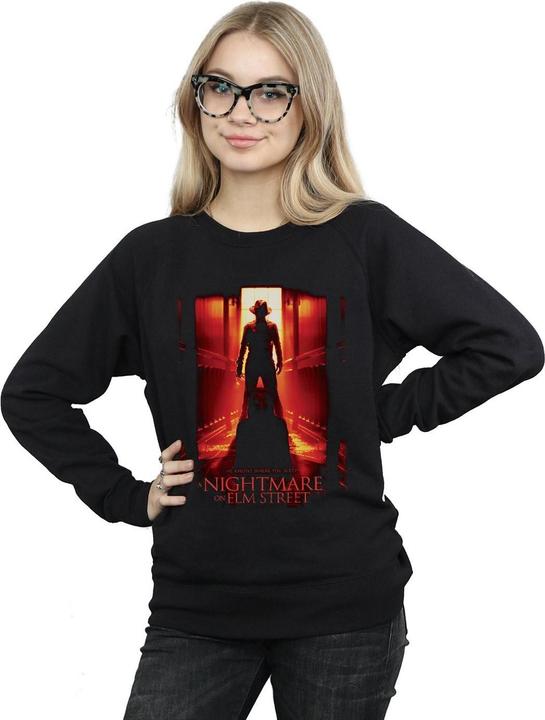 Actual product image Absolute Cult Womens/Ladies He Knows Where You Sleep Sweatshirt (XL)