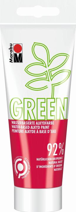 Produktbild Marabu Bastelfarbe Alkydfarbe Green Kirschrot, 100 ml (Kirschrot, 100 ml)