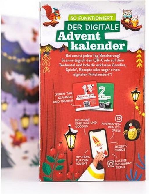 Produktbild Sonnentor Adventskalender Tee BIO 24