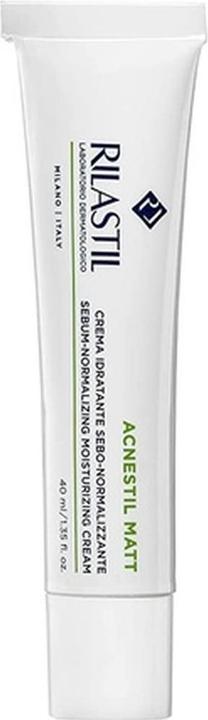 Actual product image Rilastil Acnestil Matifying Moisturizing Cream Sebum-Normalizing 40ml (40 ml, Face mist)