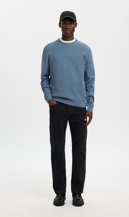 Produktbild Selected Slhross Ls Knit Structure Crew Neck Noos (S)