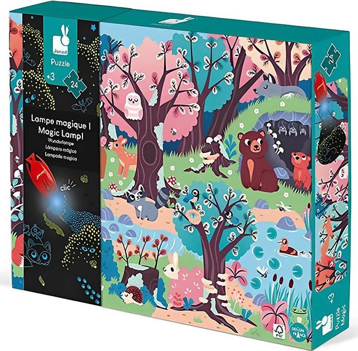 Janod Puzzle magic forest g (24 pieces)