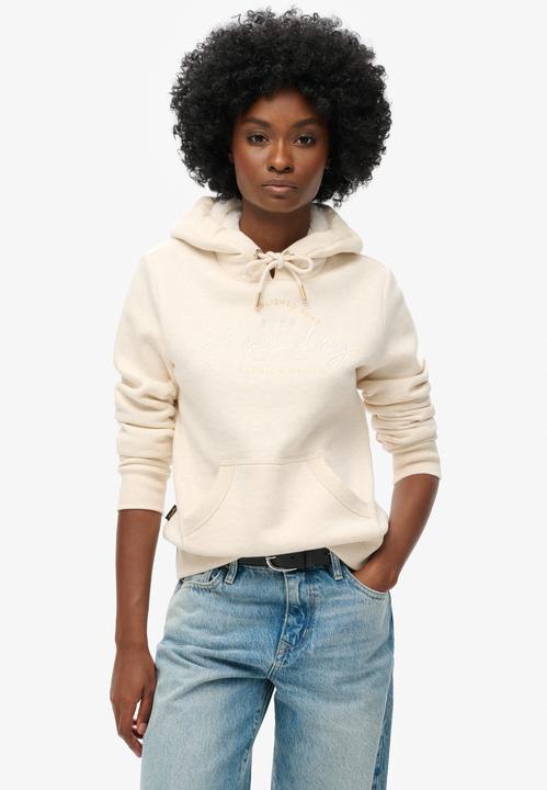 Image du produit Superdry Sweat à capuche et logo métallisé Luxe (XXS)