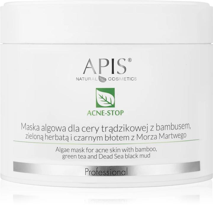 Actual product image Apis Natural Cosmetics Apis Acne-Stop Algae Mask Algae Mask For Acne Skin With Bamboo And Green Tea 100G (100 g)