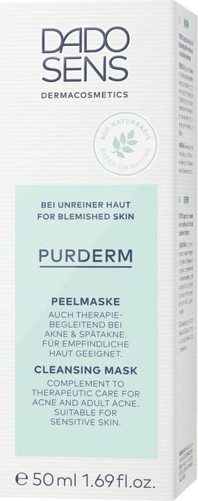 Actual product image Dado Sens PURDERM Peel Mask - Blemished and acne prone skin (50 ml)