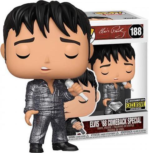 Produktbild Funko Pop! Rocks : Elvis - '68 Comeback Special (188)