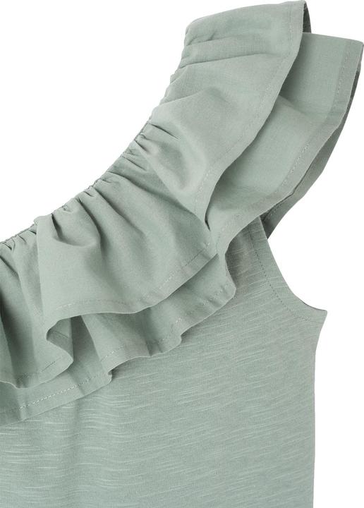 Produktbild Vertbaudet Asymmetrisches Mädchen Volant-Top (98)