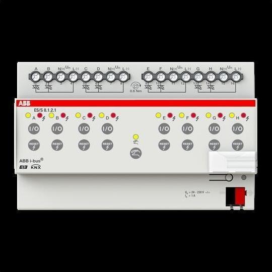 Actual product image ABB ES/S8.1.2.1Elekt. ES/S8.1.2.1 Switching cycle 8f, 1A, REG 2CDG110059R0011 (Switch actuator)