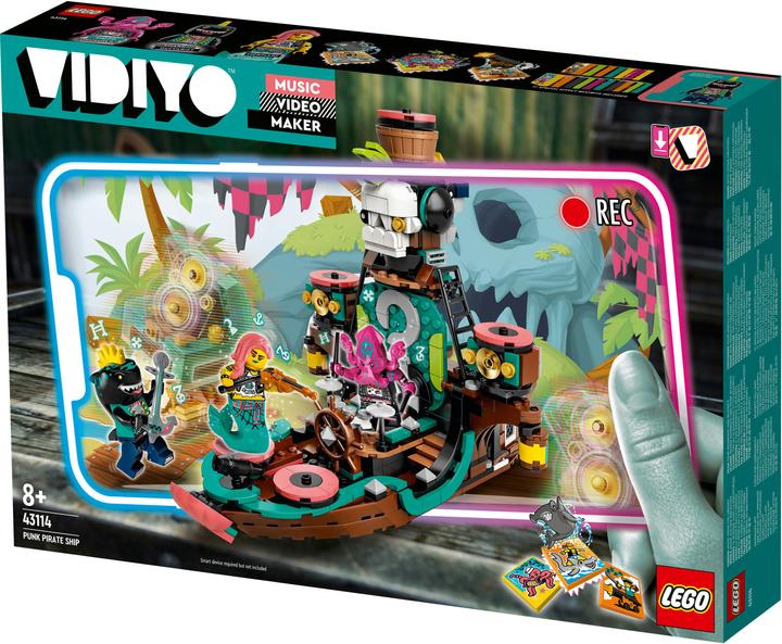 Immagine prodotto LEGO Nave pirata punk (43114, LEGO Vidiyo)