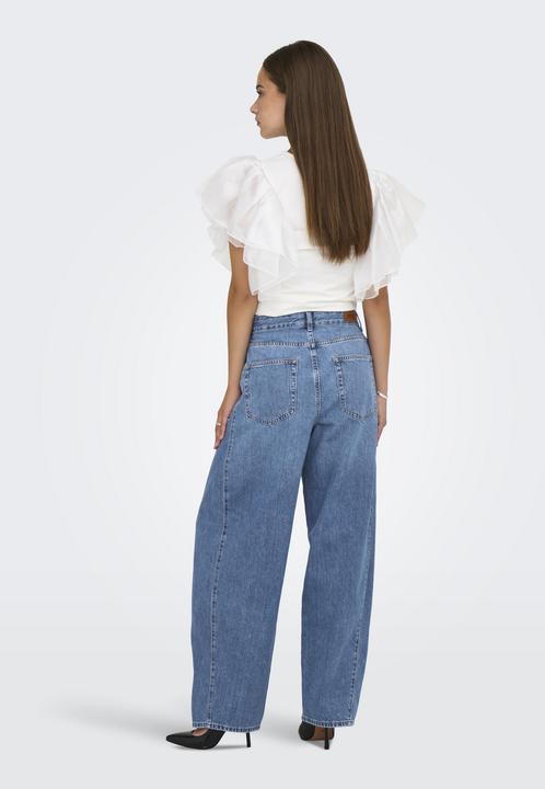 Immagine prodotto Only ONLHORSESHOE Mittlere Taille Barrel Fit Jeans Jeans mit weitem Bein (W29/L30)