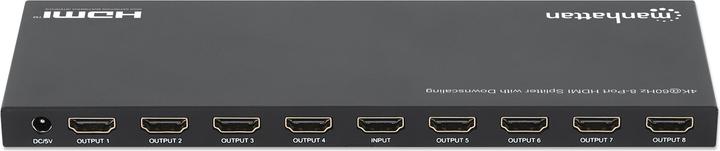 Actual product image Manhattan 4K@60Hz 8-Port HDMI-Splitter mit Downscaling