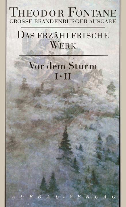 Vor dem Sturm 2 Bd (Deutsch, Theodor Fontane, 2011)