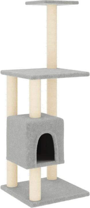 Produktbild vidaXL Katzenbaum (104 cm, Hellgrau)