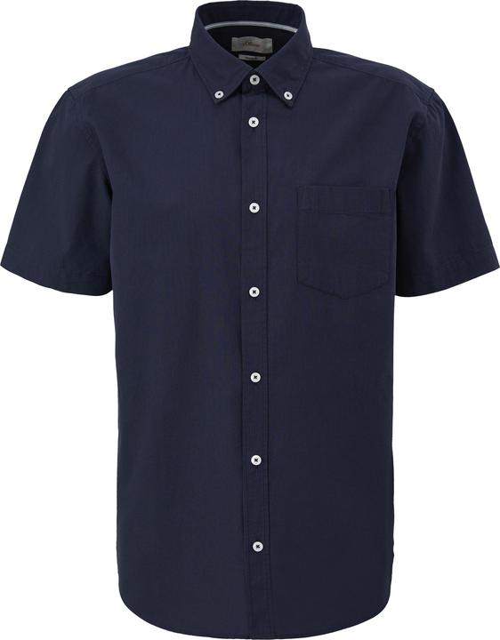 Immagine prodotto s.Oliver Hemd Regular: Kurzarmhemd aus Baumwolle (M)