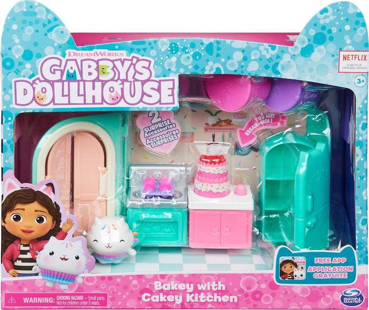 Actual product image Spin Master Gabby's Dollhouse Deluxe Room assorted