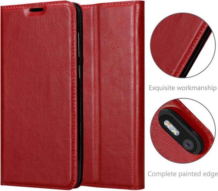 Actual product image Cadorabo Book Invisible Magnet Cover (BQ Aquaris X5)
