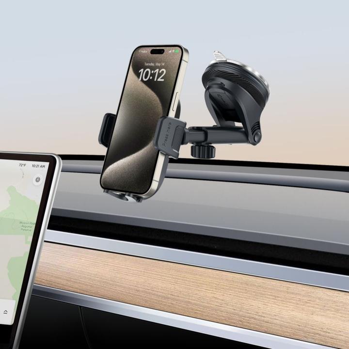 Productafbeelding Tech-Protect V3 Car Holder for Dashboard, Windshield or Air Vent Mount - Black