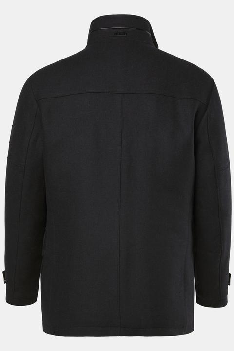 Actual product image JP1880 Wool blend jacket, water-repellent, herringbone insert, stand-up collar (L)