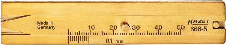 Image du produit HAZET Jauge de profondeur de profil des pneus 666-5