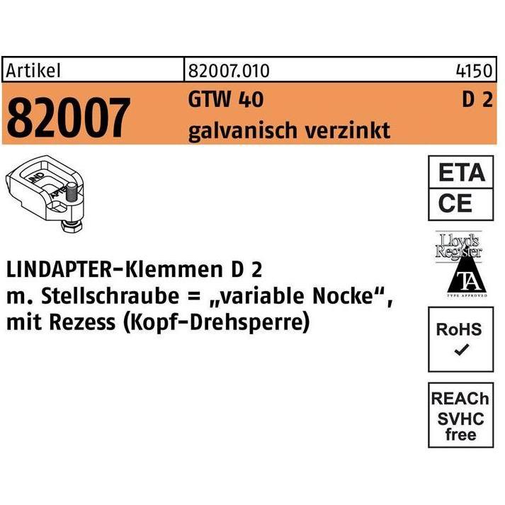 Lindapter, Kletterseil