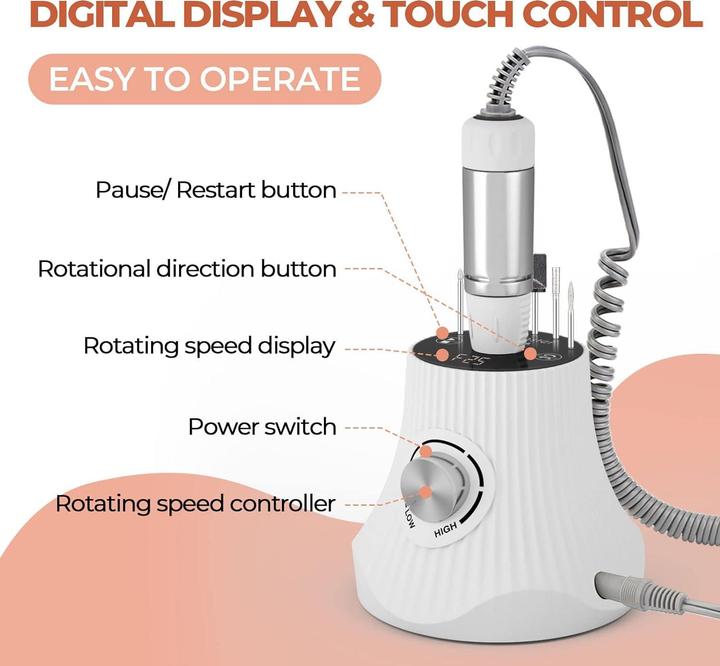 Produktbild Jcmaster Touch Nagelfräser