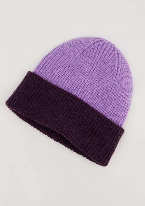 Actual product image Ulla Popken Knit Two-Tone Beanie
