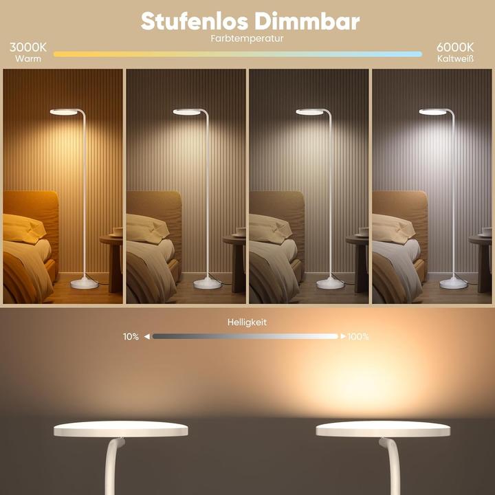 Image du produit LS LED Stehleuchte Circle Weiss