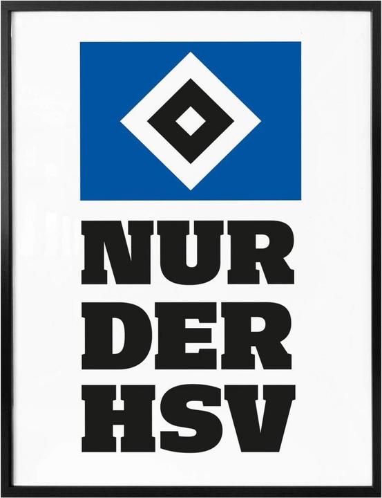 Produktbild Hamburger SV Nur der HSV 01 (50 x 60 cm)